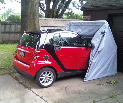 Smart Car car cover, trike size