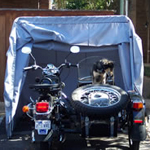 Trike bike cover, sidecar cover and Smart Car cover